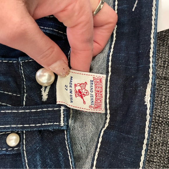 True Religion pearl detail low rise denin - Picture 4 of 11